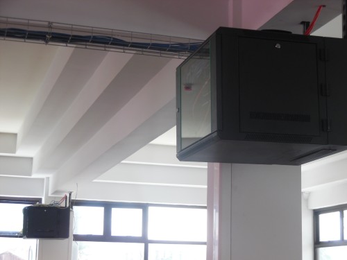 DISTRIBUTION CABINETS VAULTED CEILING COSTA RICA'S CALL CENTER